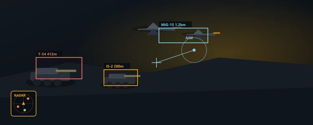War Thunder Cheats — War Thunder ESP and aimbot overlay